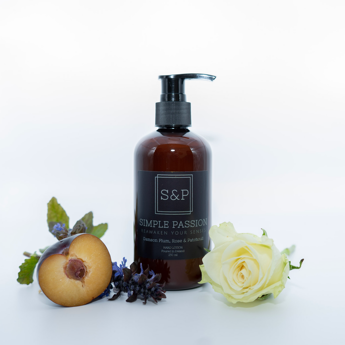 Damson Plum, Rose & Patchouli Hand Lotion