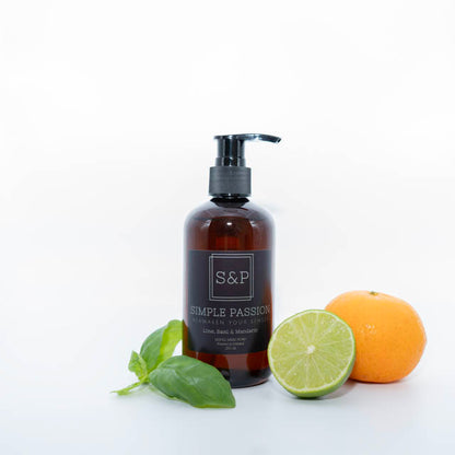 Lime, Basil and Mandarin Hand Soap