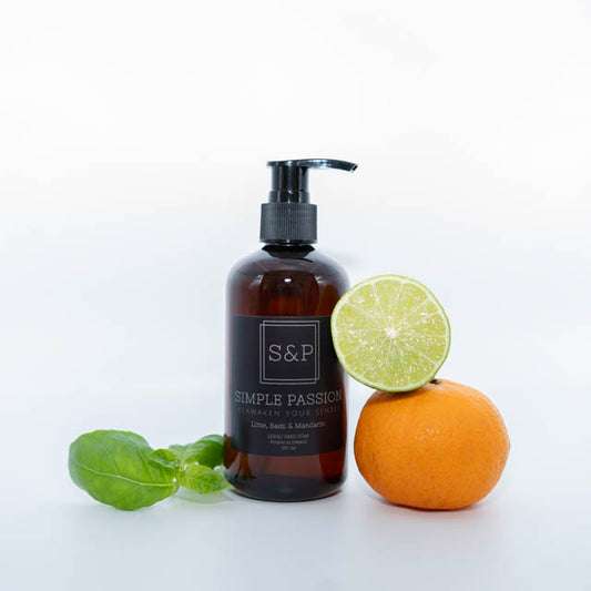 Lime, Basil and Mandarin Hand Soap