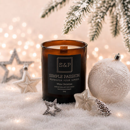 White Christmas - Wood Wick