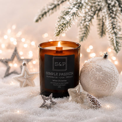 White Christmas - Wood Wick