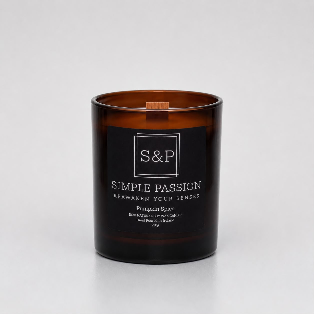 Pumpkin Spice - Wood Wick