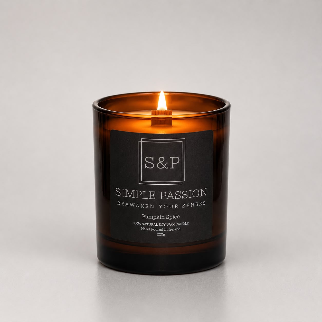 Pumpkin Spice - Wood Wick