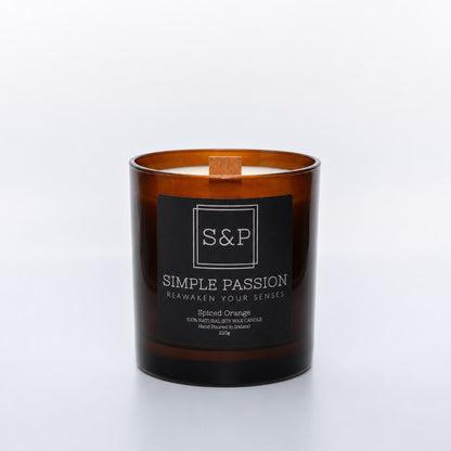 Spiced Orange - Wood Wick