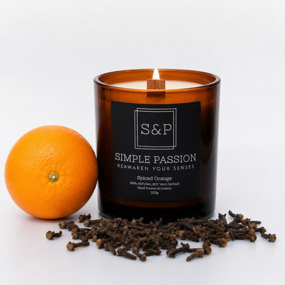Spiced Orange - Wood Wick